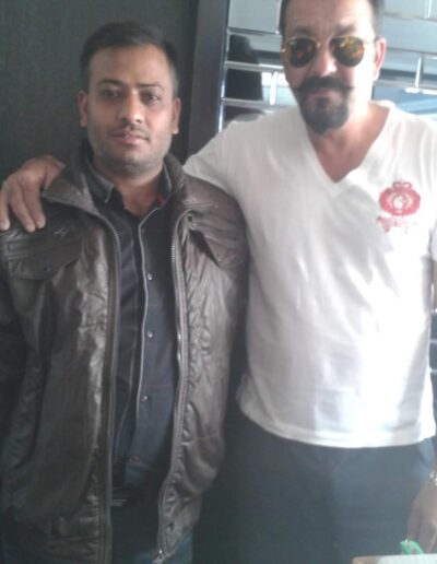 Celebrity Astrologer Abhishek Soni with Indian Films Icon Sanjay Dutt